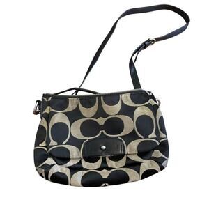 Coach Kristin Signature Women's Top Handle Logo Shoulder Bag